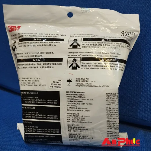 Mặt nạ phòng độc 3M 3100/ 3200