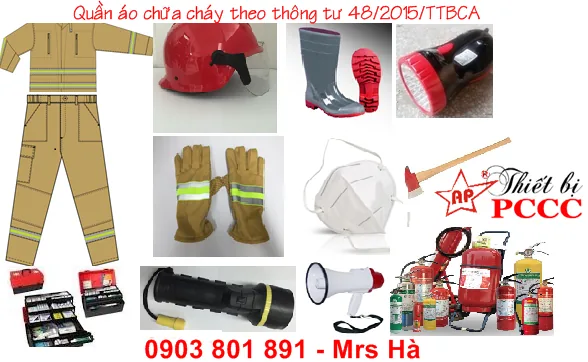 Trang phục PCCC chất lượng cao giá rẻ đã được kiểm định