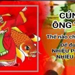 Tết 2018 Cúng ông Táo ông Công khấn thế nào cho đúng để được nhiều lộc