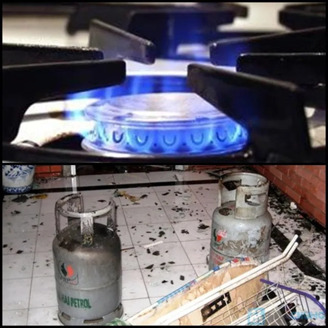 Cháy nổ bình gas nỗi hãi hùng của nhiều người