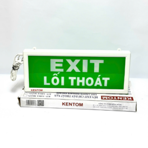 Đèn Exit thoát hiểm 1 mặt Kentom