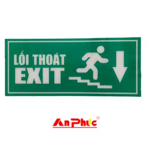 Bảng Exit mica lối thoát