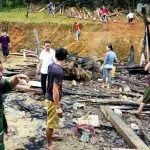 Cháy kho hàng gối đệm, thiệt hại 8 tỷ