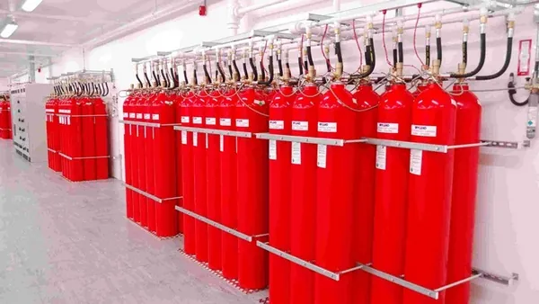 Hệ thống chữa cháy co2 được lắp đặt cố định
