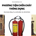 Phương tiện cứu hỏa cần thiết trong cơ sở kinh doanh