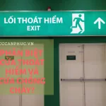 SỰ KHÁC NHAU GIỮA CỬA CHỐNG CHÁY VÀ CỬA THOÁT HIỂM
