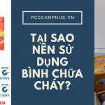 Tại sao nên sử dụng bình chữa cháy?