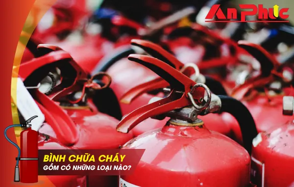 Có khá nhiều loại bình chữa cháy khác nhau được bày bán trên thị trường.