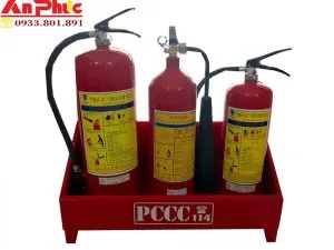 bình chữa cháy có tem kiểm định