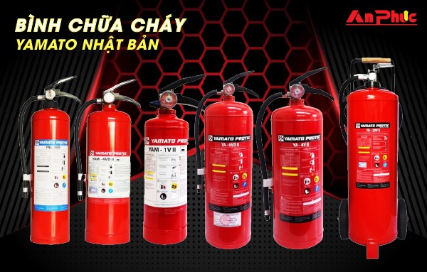 Bình chữa cháy Yamato chính hãng 100% tại PCCC An Phúc