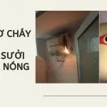 Nguy cơ cháy nổ từ đèn sưởi và bình nóng lạnh