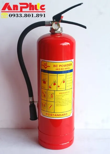 BÌNH CHỮA CHÁY BỘT MFZ4 BC 4KG