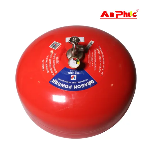 Bình chữa cháy Dragon tự động bột ABC 6kg Bình chữa cháy Dragon tự động bột ABC 6kg