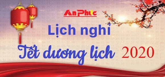 Lịch nghỉ Tết Dương lịch 2021