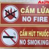 Bộ cấm lửa cấm thuốc PCCC