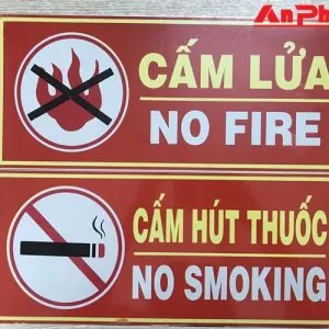 Bộ cấm lửa cấm thuốc PCCC