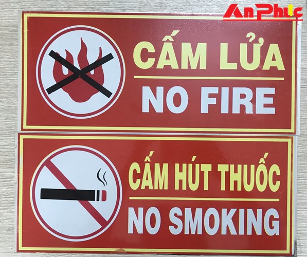 Bộ cấm lửa cấm thuốc PCCC