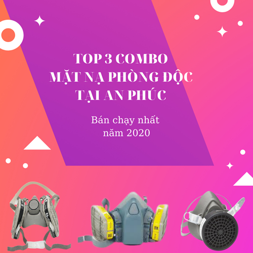 combo mặt nạ phòng độc
