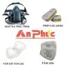 Mặt nạ 3M loại 7501 + phin lọc 6006 + tấm lọc 5N11 + nắp giữ 501
