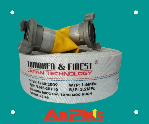 Vòi chữa cháy Tomoken D65 x 10m x 1.6Mpa