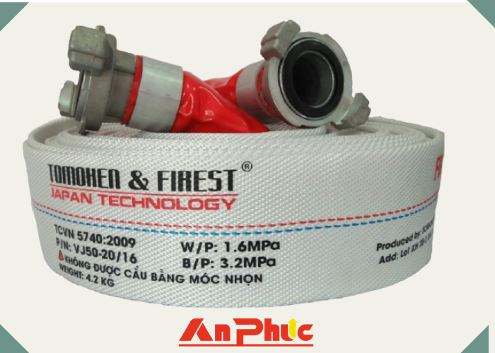 Vòi chữa cháy D50 x 10m x 1.6Mpa FIREST