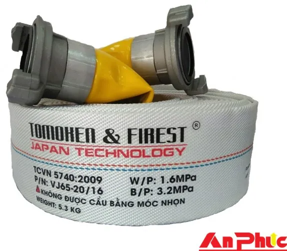 Vòi chữa cháy Tomoken D65 x 20m x 1.6Mpa