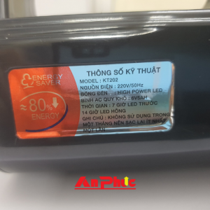 Đèn pin sạc Kentom KT 202
