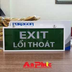 Các loại đèn Exit thoát hiểm và đèn chiếu sáng sự cố Paragon
