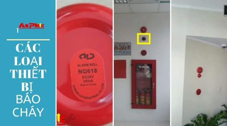 Các loại thiết bị báo cháy