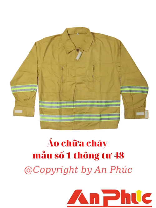 Áo chữa cháy theo mẫu số 01