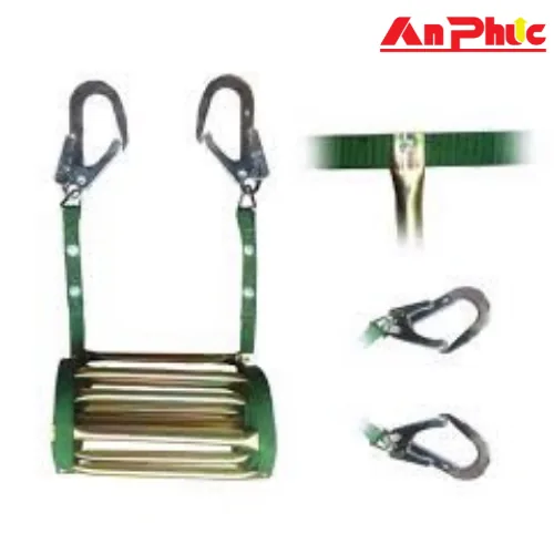Thang dây thoát hiểm bậc thép mạ đồng