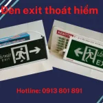 Đèn exit thoát hiểm thiết bị PCCC cơ sở kinh doanh không thể bỏ qua