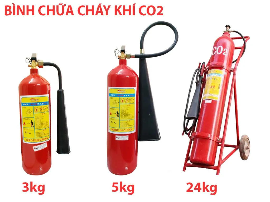 Bình chữa cháy khí CO2