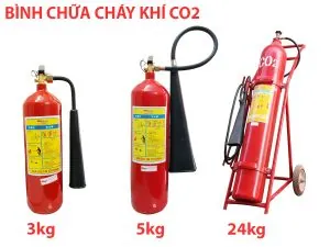 Bình chữa cháy khí CO2
