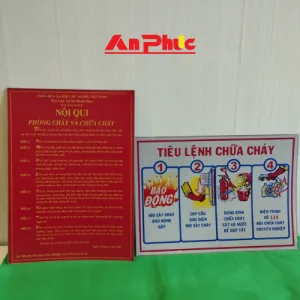 nội quy tiêu lệnh PCCC