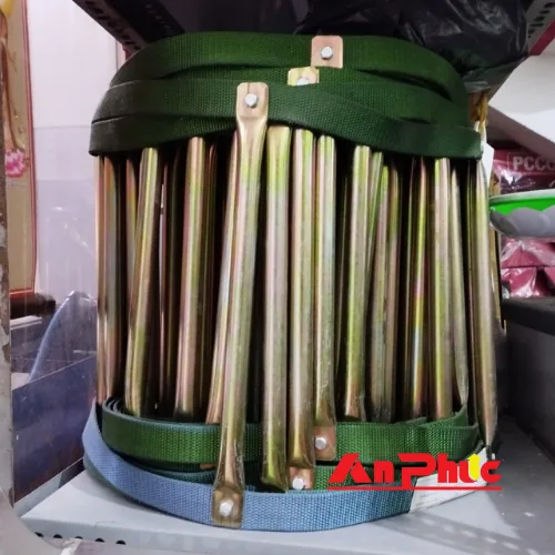 Thang dây thoát nạn bậc thép mạ đồng chống rỉ