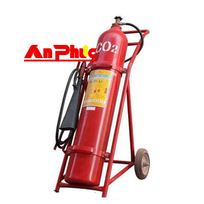 Bình khí dập lửa có xe đẩy