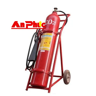 Bình khí dập lửa có xe đẩy