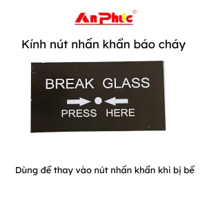 Kính nút nhấn khẩn báo cháy