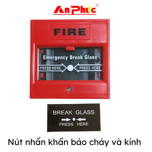 Kính nút nhấn khẩn báo cháy