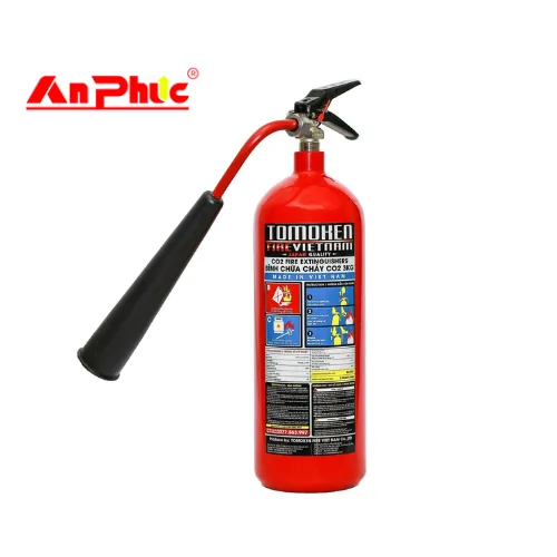 Bình chữa cháy khí CO2 3kg Tomoken