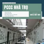 Phòng cháy chữa cháy nhà trọ cần trang bị những thiết bị PCCC nào ?