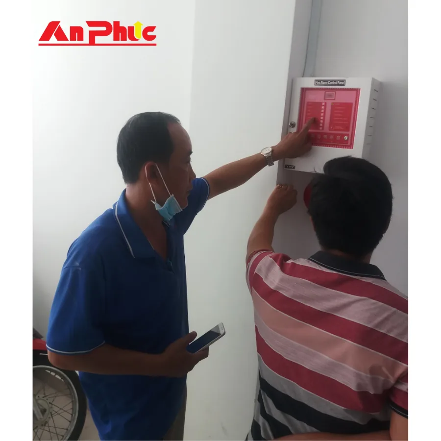  Quy trình lắp đặt hệ thống báo cháy