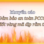 7 khuyến cáo từ Phòng Cảnh sát PCCC&CNCH – Công an TP HCM về an toàn PCCC trong khi đốt vàng mã dịp rằm tháng 7