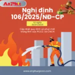 Nghị định 106/2025/NĐ-CP: Cập nhật quy định xử phạt mới trong lĩnh vực PCCC và CNCH