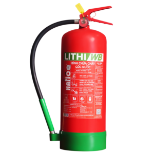 Bình chữa cháy gốc nước Pin Lithium 6l Hafico HFLWB6