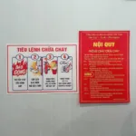 Bảng Nội Quy Tiêu Lệnh PCCC: Quy Định, Tầm Quan Trọng & Mua Ở Đâu Uy Tín